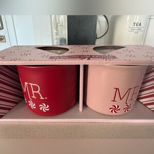 Mr. & Mrs. Holiday Mug Set